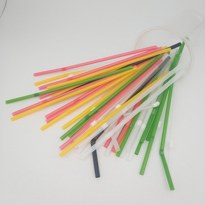 Flexible 6*200mm 100% Compostable Biodegradable FDA Certified ECO Friendly Drinking PLA Straw   - 副本 - 副本