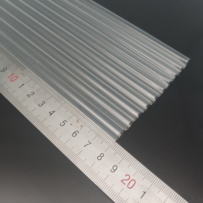 8-180 Transparent PLA Biodegradable compostable Custom Transparent PLA straws 100% Recycled Biodegradable drinking straws FDA Certified ECO Friendly straw wrapped paper  
