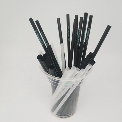 I'm Natural-PLA Transparent PLA Biodegradable compostable Custom Transparent PLA straws 100% Recycled Biodegradable drinking straws FDA Certified ECO Friendly straw wrapped paper  