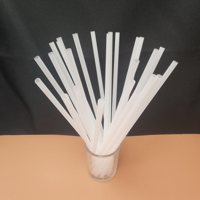 6-210mm white 100% Biodegradable compostable Custom Transparent PLA straws Recycled drinking straws FDA Certified ECO Friendly straw wrapped paper