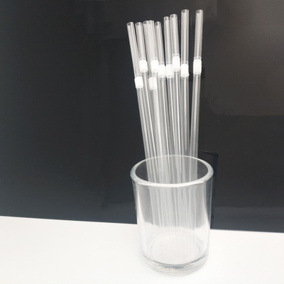 Flexible 5-170-182mm transparent 100% Compostable Biodegradable FDA Certified ECO Friendly Drinking PLA Straw 