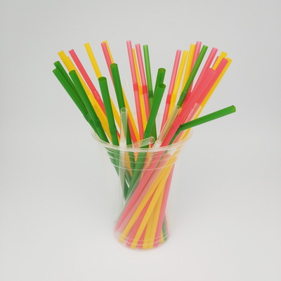 8.25 inch (6mm dia) Compostable PLA Single Wrapped Straw – 5000