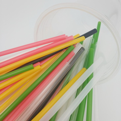 Flexible 6*200mm 100% Compostable Biodegradable FDA Certified ECO Friendly Drinking PLA Straw   - 副本 - 副本